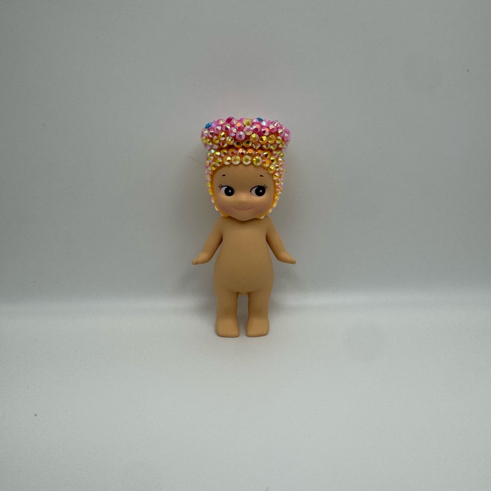 Custom Bedazzled Sonny Angel Donut Statue